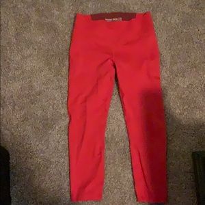 Red outdoor voices 7/8 leggings